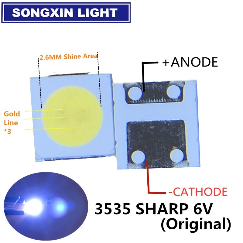 SHARP LED Ʈ LCD TV 3535 3537 LED SMD Lamp..